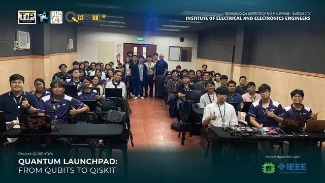 Quantum Launchpad student workshop day 1 at T.I.P. Quezon City (photo 1)