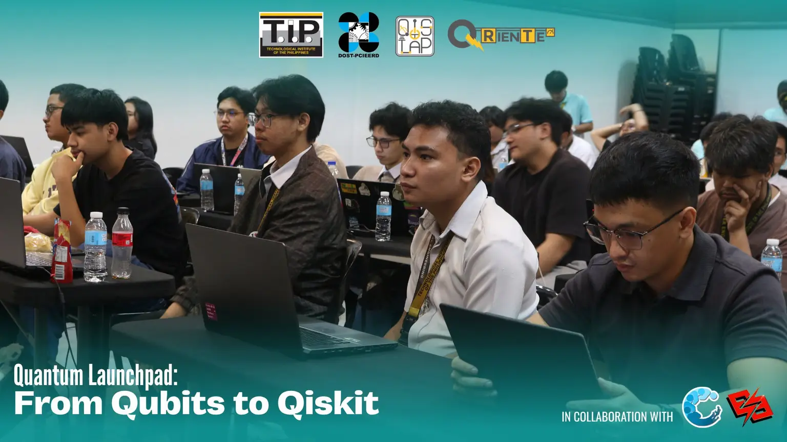 Students at the QISLaP Quantum Launchpad workshop at T.I.P. Manila